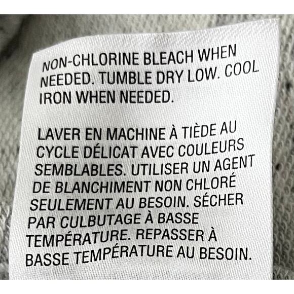 ALFANI DOLMAN CAP SLV PULL-OVER ROUND NECK TOP, WOMENS, XL, GREY WITH FLECKS - Picture 12 of 12